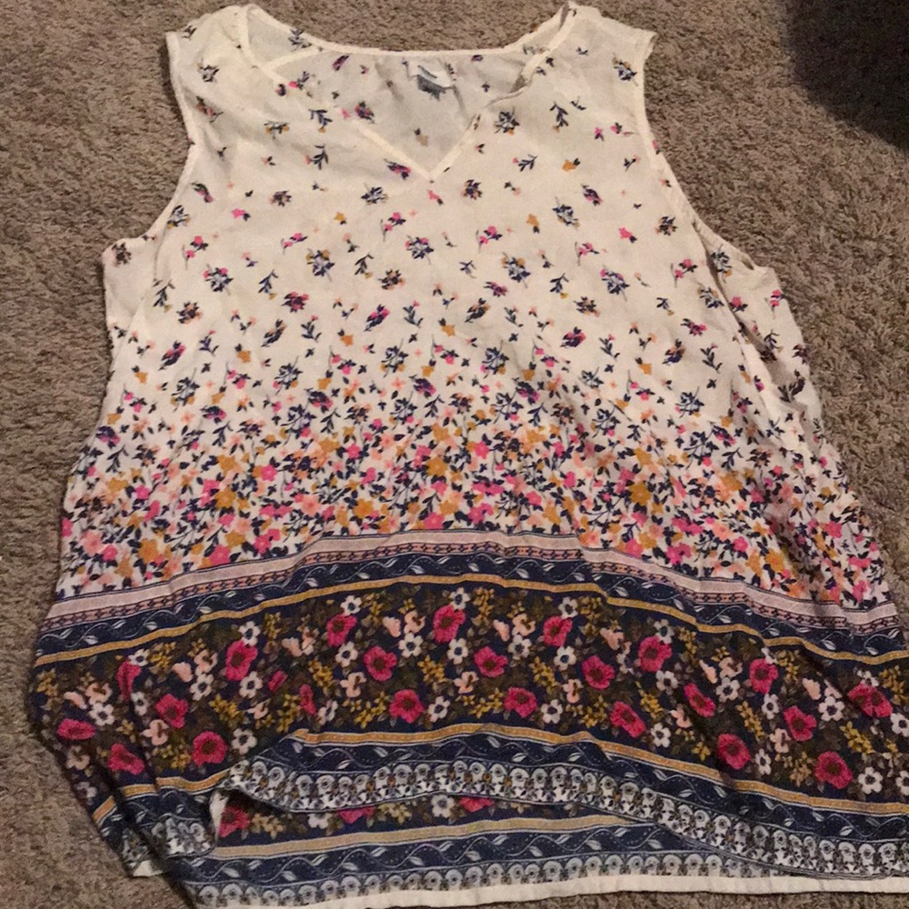 V neck blouse